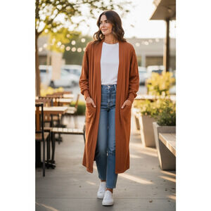 Taylor Jay Collection Down Duster - Size S/M